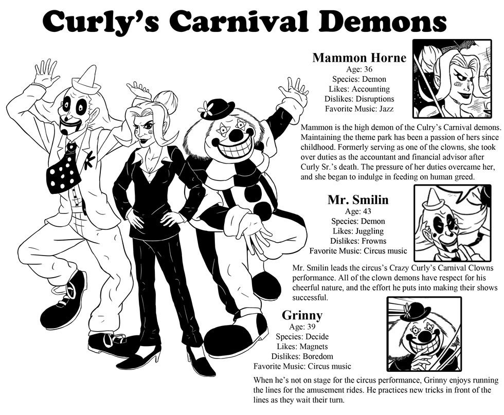 Curly’s Carvnival Demons